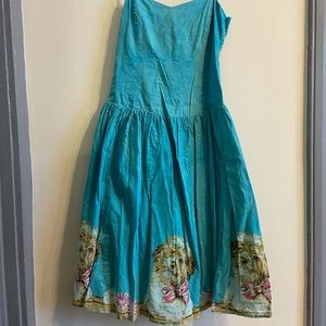 Vintage petro zilla strappy tank dress